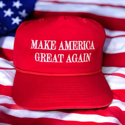 Make America Great Classic Red Rope Hat